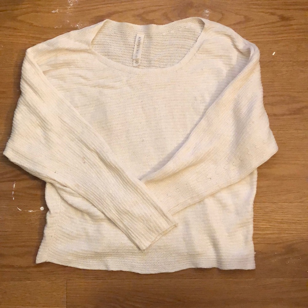 Cream sweater